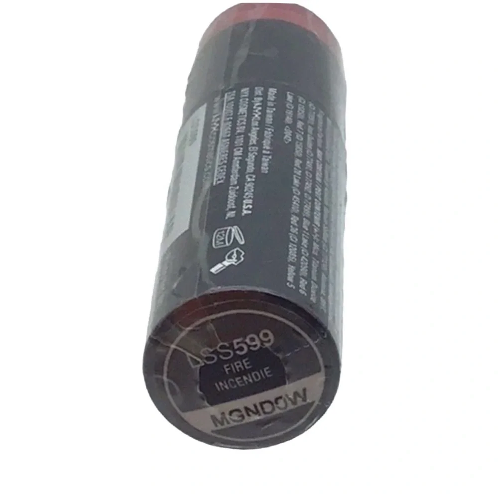 NYX Professional Makeup Extra Creamy Round Lipstick, (#599 Fire) (NWT)